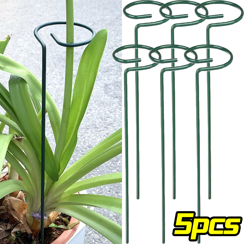 Florist Supply Bulk - 1/10 adet Bahçe Desteği Kazık Halkası