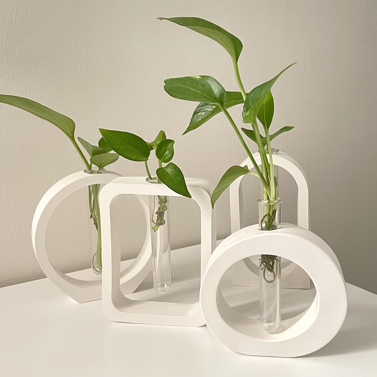 Florist Supply Vases - 4 adet çiçek vazo silikon kalıp