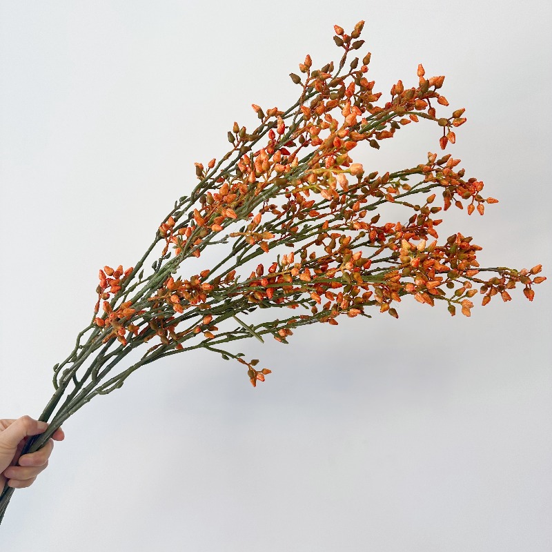 Florist Supply Vases - Yapay Okaliptüs Yeşil Zeytin Meyveleri Sahte
