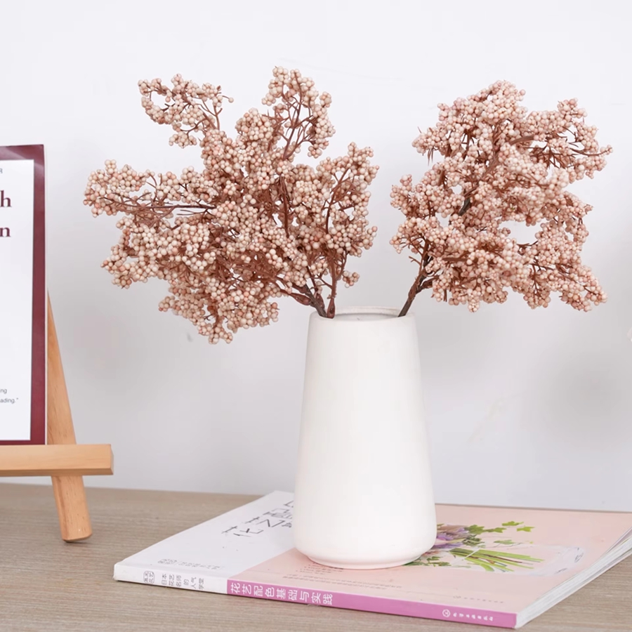 Florist Supply Vases - Yapay Çiçekler Bitki Winterberry Düğün Gelin