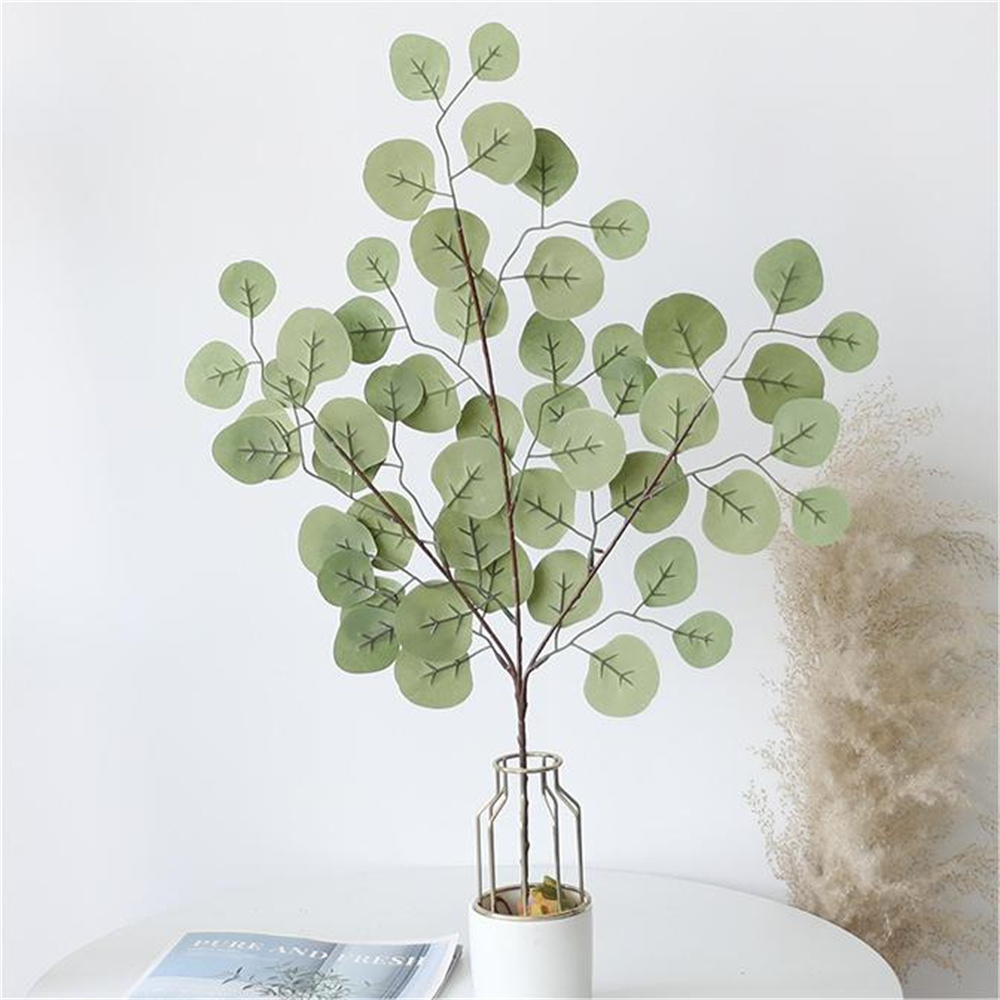 Florist Supply Vases - Okaliptüs yaprak asma yapay bitkiler düğün