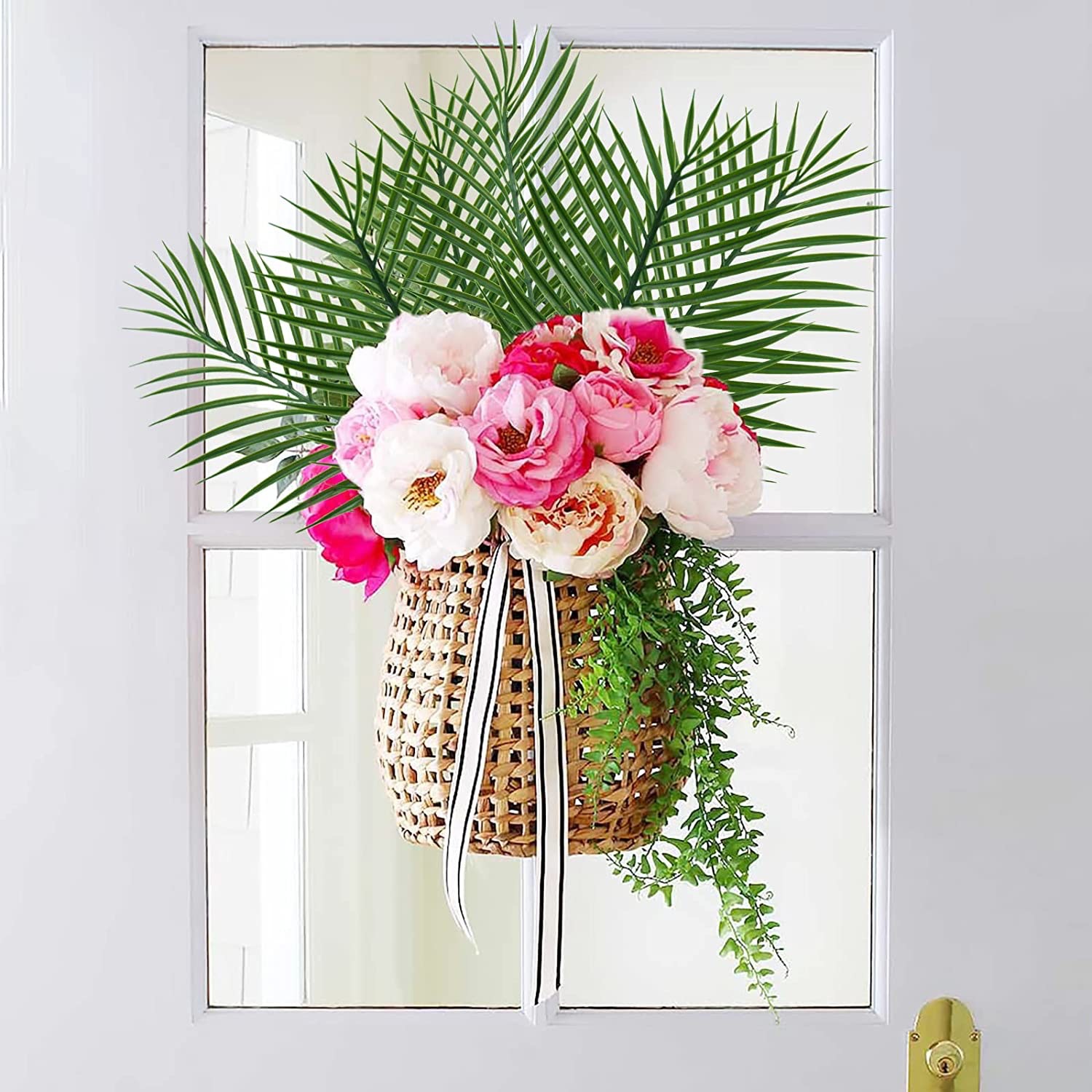 5 adet Altın Yapay Palmiye Yap - Florist Supply Vases incelemesi ve fiyatı