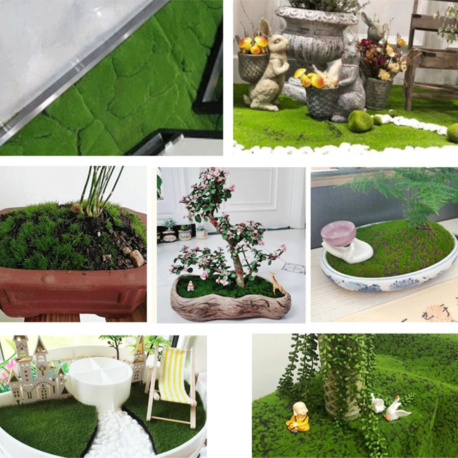 Yapay Yosun Matı Sahte Çim Hal - Preserved Moss Sheet incelemesi ve fiyatı
