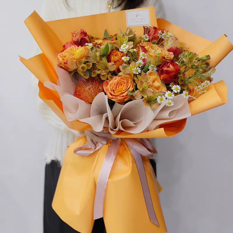 Kore tarzı düz renk kağıt mono - Florist Flower Supply incelemesi ve fiyatı