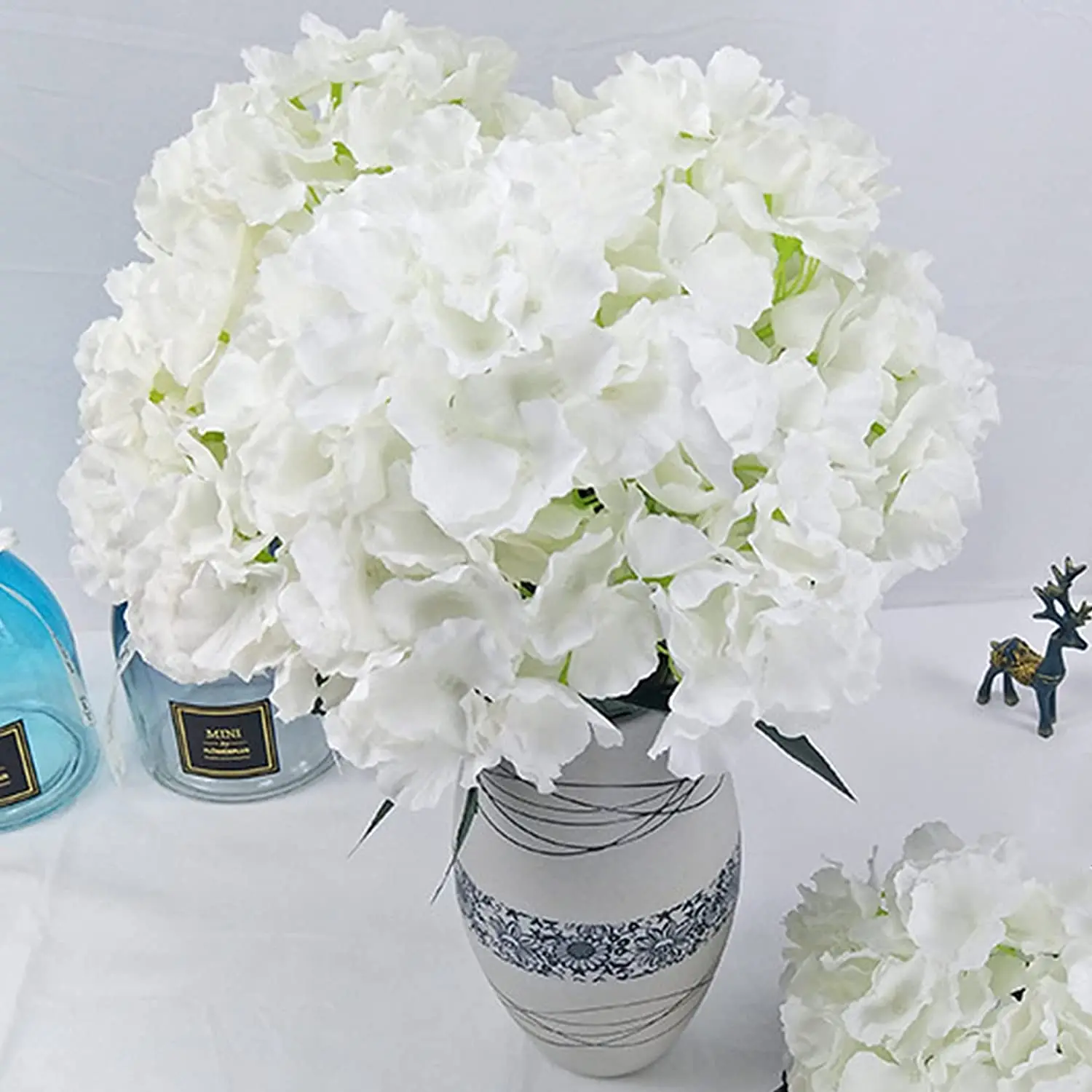 8 İnç Büyük İpek Ortanca Başla - Florist Supply Bulk incelemesi ve fiyatı