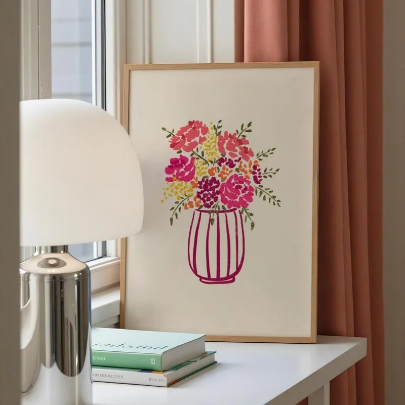 1 adet çerçevesiz tuval üzerin - Florist Supply Vases incelemesi ve fiyatı