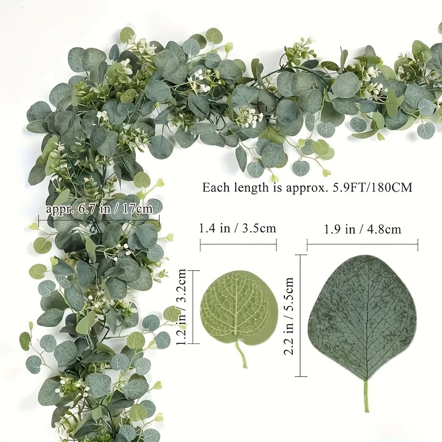 1 Adet Yapay Okaliptüs Yaprakl - Eucalyptus Preserved incelemesi ve fiyatı