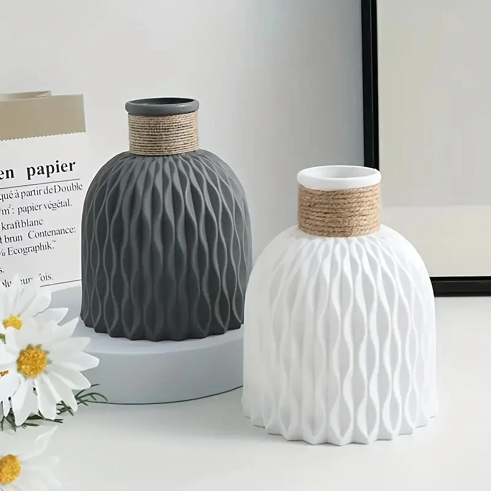 DIY Su Dalgalanma Vazo silikon - Florist Supply Vases incelemesi ve fiyatı