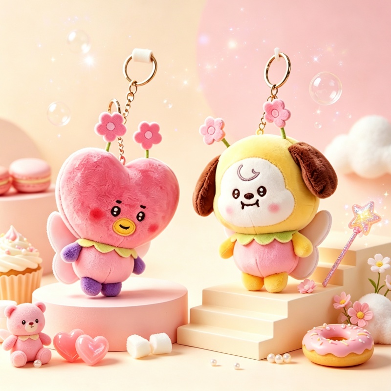BT21 Kiraz Çiçeği Serisi Peluş - Supply Florist incelemesi ve fiyatı