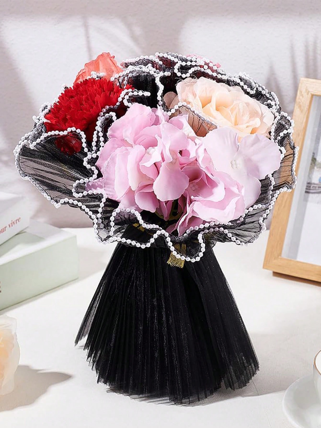 4Yards Sahte İnci Kenarlı Çiçe - Florist Flower Supply incelemesi ve fiyatı