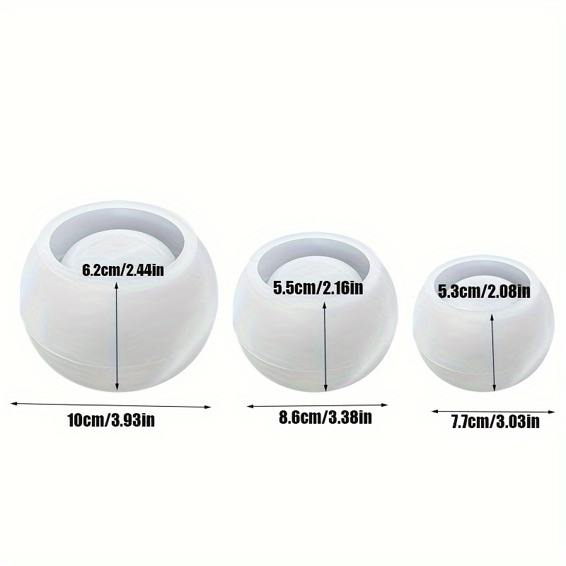 3 adet-yuvarlak saksı silikon  - Florist Supply Vases incelemesi ve fiyatı