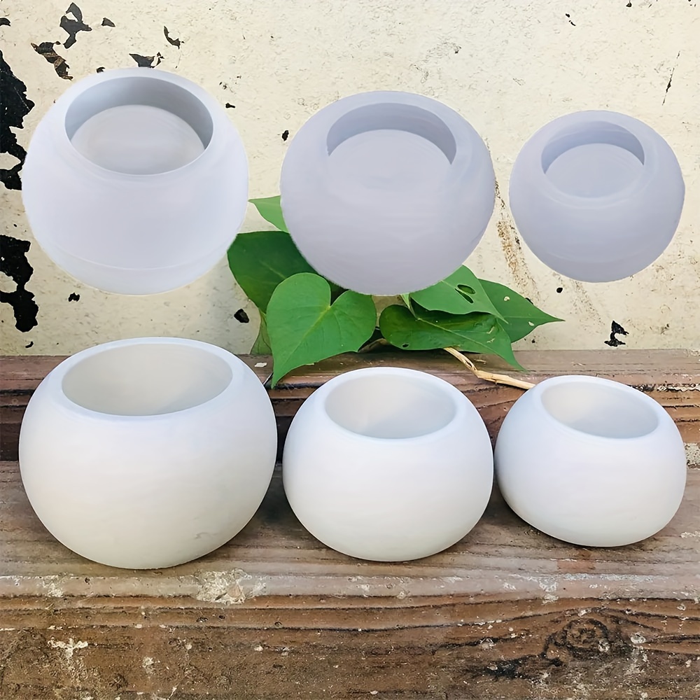 3 adet-yuvarlak saksı silikon  - Florist Supply Vases incelemesi ve fiyatı