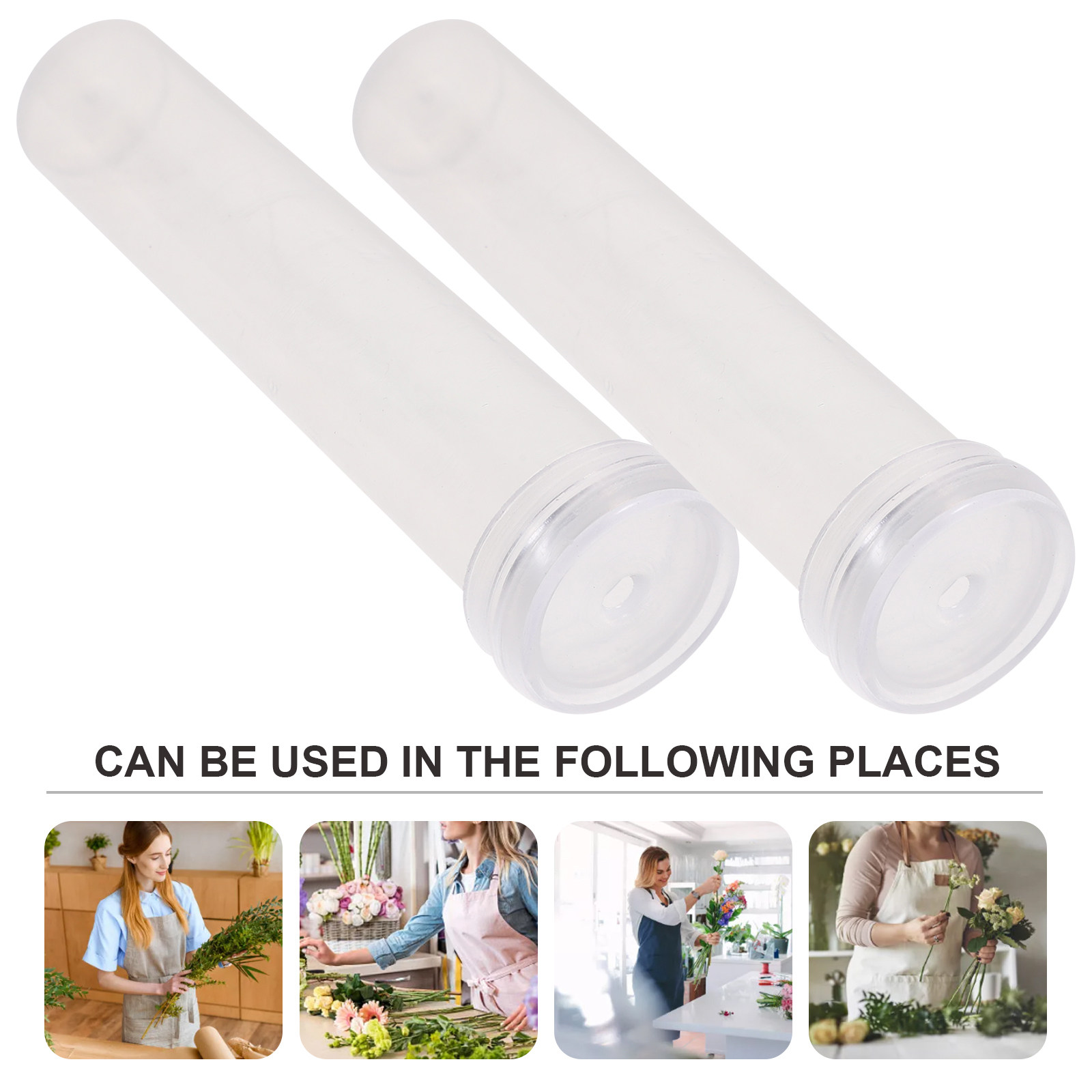 100 Adet Plastik Çiçek Su Tüpü - Florist Flower Supply incelemesi ve fiyatı